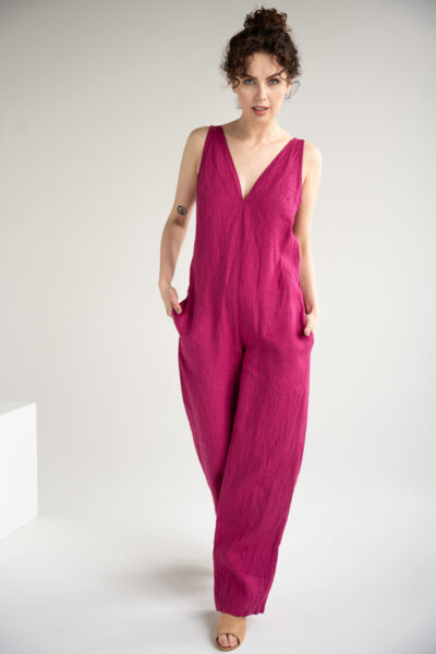 LINEN JUBA JUMPSUIT